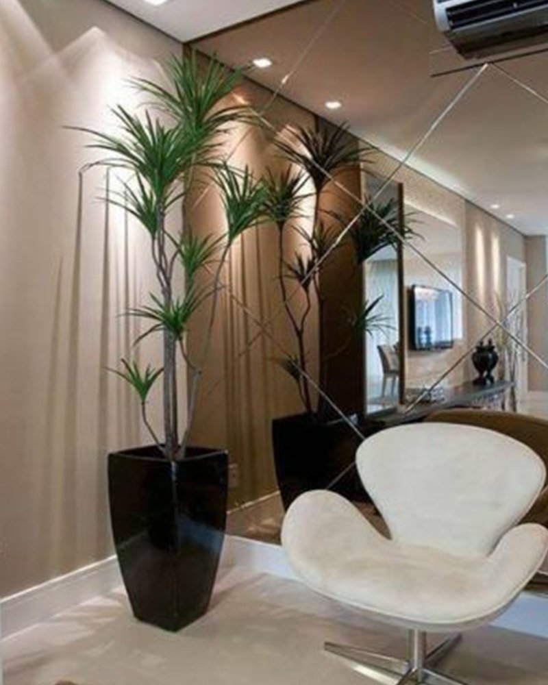 O efeito da parede de espelhos na decoração - Conexao Decor