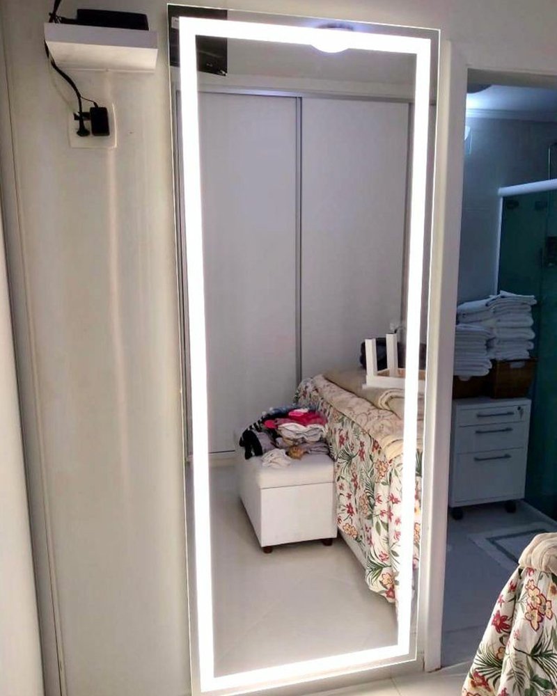 ⭐ Espelho Iluminado para Quarto_ Loja de Espelhos…